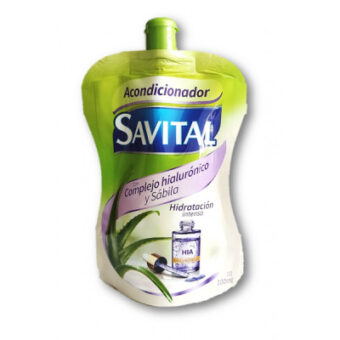 ACONDICIONADOR - SAVITAL COMPLEJO  HIALURONICO Y SABILA- X 1 SACHET X 22 ML - Image 2