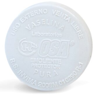 VASELINA - POTE X 5GR (OSSA)