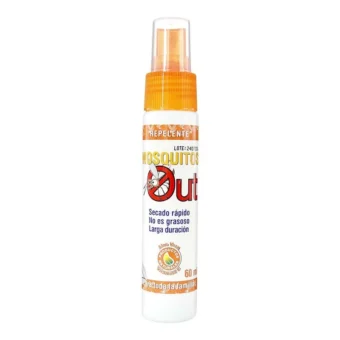 REPELENTE MOSQUITOS - OUT ALOE VERA-VITAMINA E INTERBEL - FRASCO X 60 ML