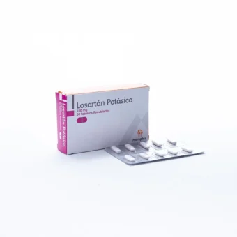 LOSARTAN 100MG - CAJA X 30 TABLETAS (MEMPHIS)