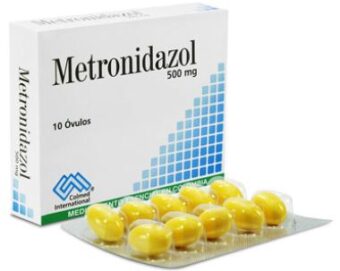 METRONIDAZOL OVULOS 500MG - BLISTER X 10 CAPSULAS S/C (COLMED)