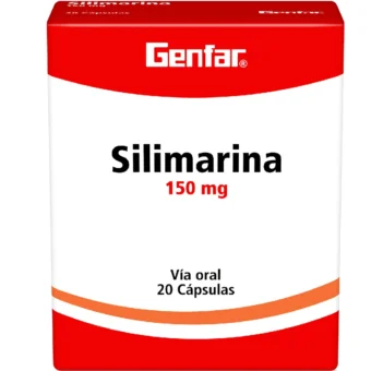 SILIMARINA 150MG - CAJA X 20 CAPSULAS (GENFAR)