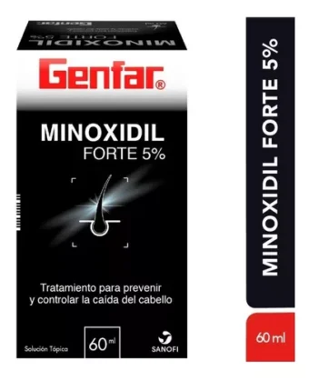 MINOXIDIL FORTE 5% - FRASCO X 60 ML (GENFAR)