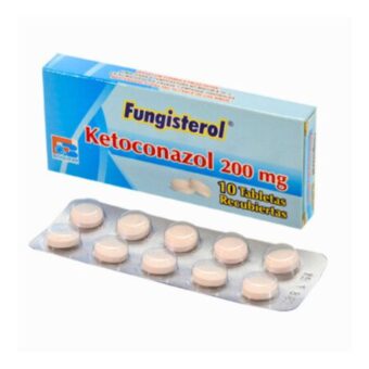 FUNGISTEROL - KETOCONAZOL 200MG - CAJA X 10 TABLETAS (BIOQUIFAR)