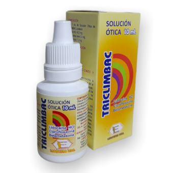 TRICLIMBAC - GOTAS OTICAS  X 10ML (BIOQUIFAR)