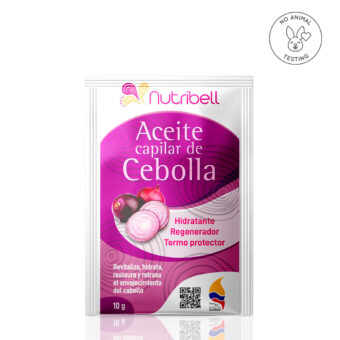 ACEITE CAPILAR - CEBOLLA - SACHET X 10GR (NUTRIBELL)