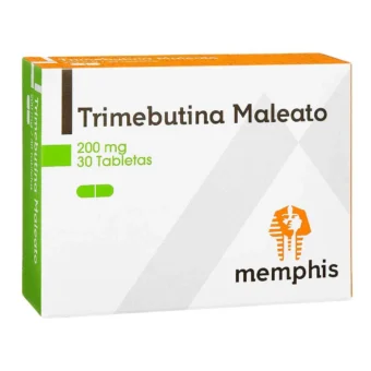 TRIMEBUTINA MALEATO 200 MG - CAJA X 30 TABLETAS (MEMPHIS)