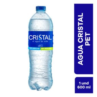 AGUA CRISTAL - BOTELLA X 600ML