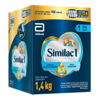 SIMILAC 1 CAJA 1400 GR FORMULA INFANTIL