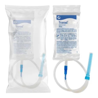 TRAVAD RECTAL BOLSA
X 133 ML (Q)