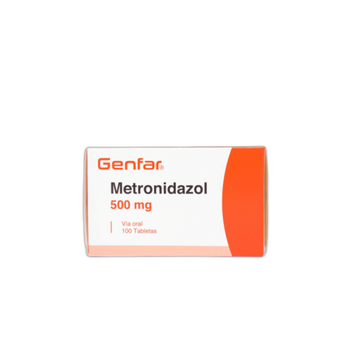 METRONIDAZOL 500 MG CAJA X 100 TAB (GENFAR)